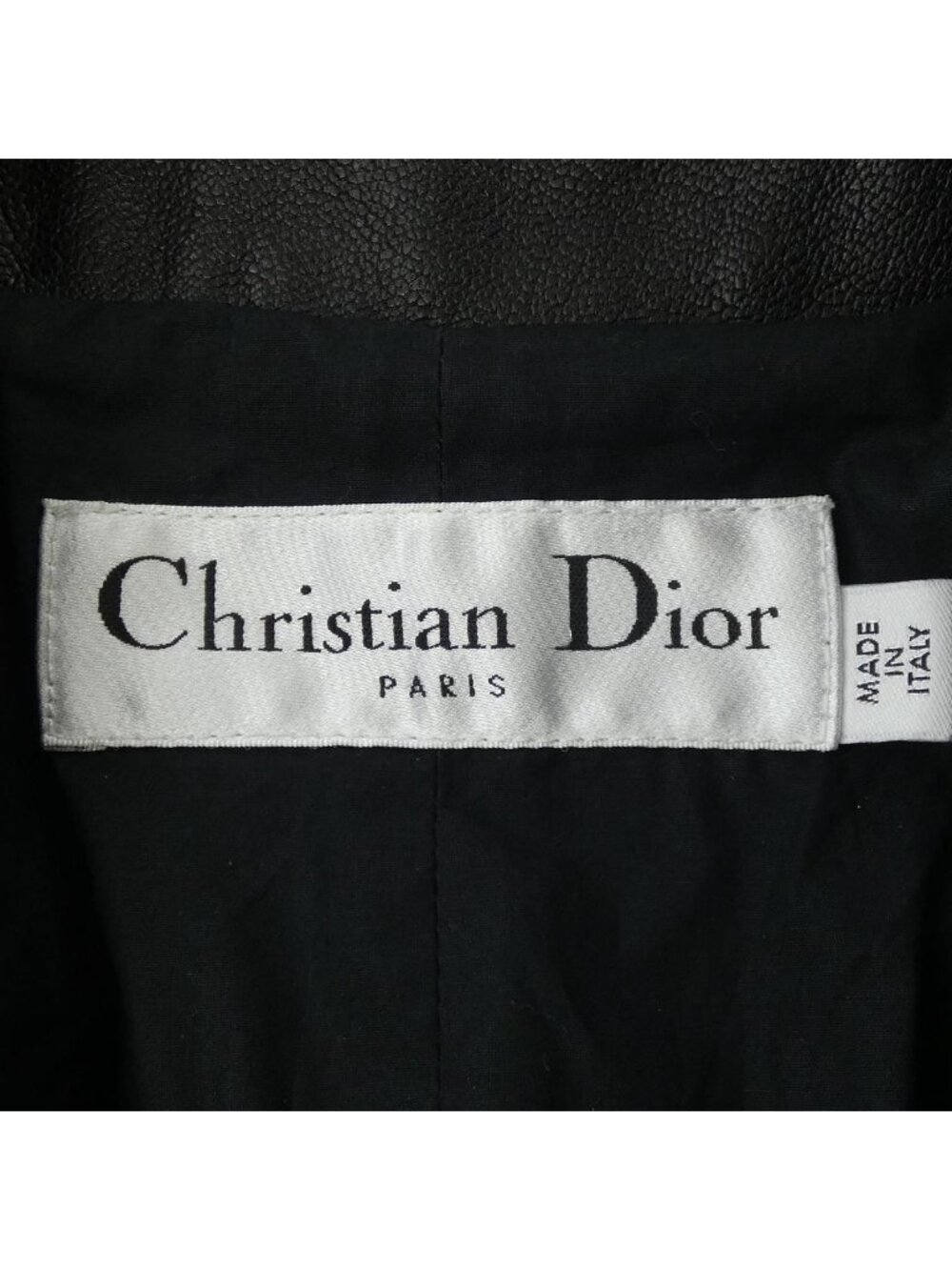 Dior Leather Rider's Jacket - Picture 4 of 6